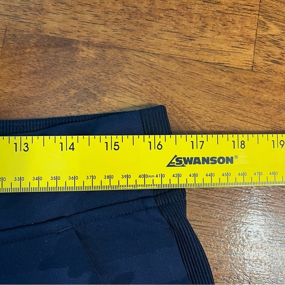 Athleta women’s navy Brooklyn ankle camo pant size 12 - Picture 7 of 10